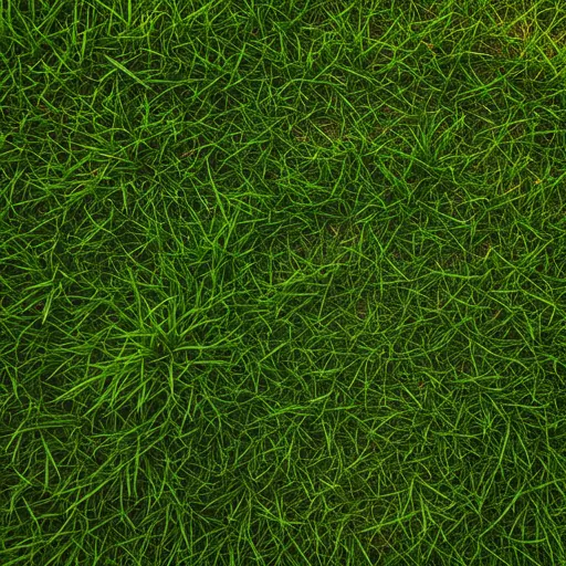 Perfectly manicured suburban lawn