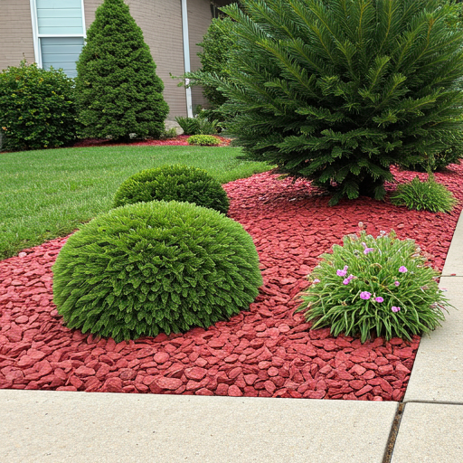Front yard landscaping